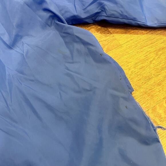 Vintage L.L. Bean Mens Rainjacket Size‎ Large Blue Nylon Lightweight Hooded - Picture 11 of 13